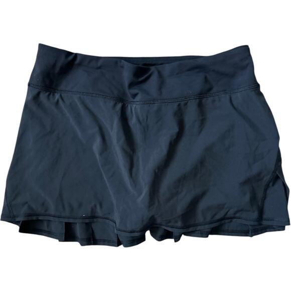 EUC Black Lululemon Run Pace Setter Skort | Skirt Size 12 - Picture 5 of 7